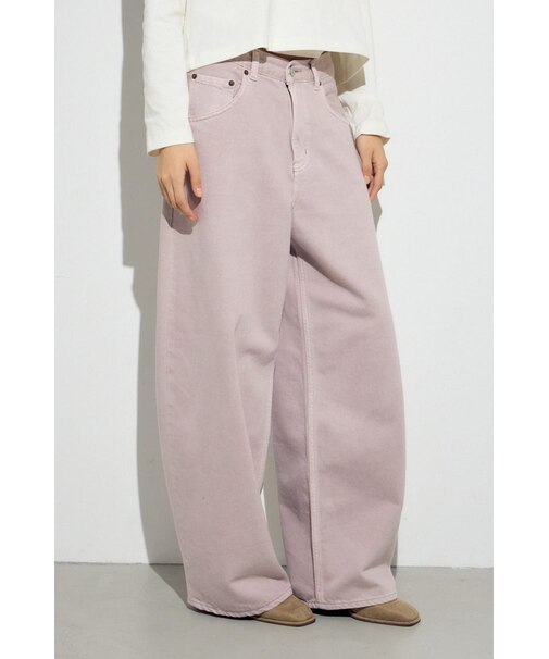 AZUL DENIM カラーワイドデニム