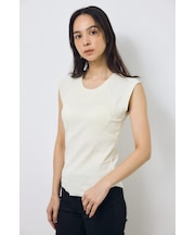 カップ付きノースリーブトップス