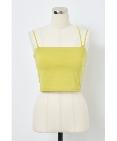 カップ付きチューブトップ(ショート)