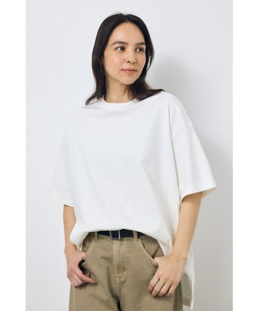 プレミアムコットンオーバーシルエットTシャツ