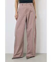 コーデュロイ カーブワイドパンツ