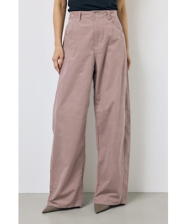 コーデュロイ カーブワイドパンツ