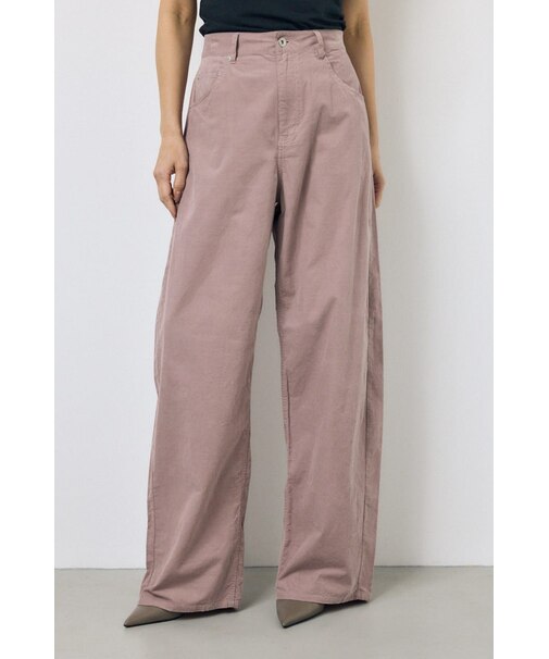 コーデュロイ カーブワイドパンツ