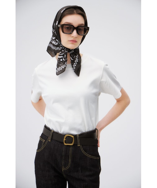 プレミアムコットンベーシック半袖Tシャツ