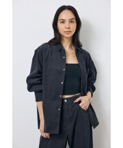 コーデュロイリラックスポケットシャツ