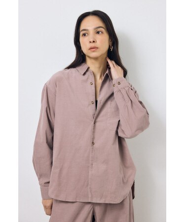 コーデュロイリラックスポケットシャツ