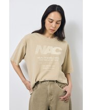 NACピグメントプリントTシャツ