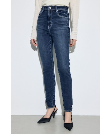 【WEB限定】AZUL DENIM ジャストウエストスキニーデニム