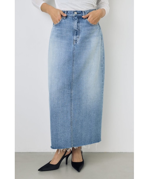 デニムロングスカート