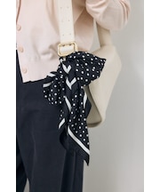 ドット柄スカーフ