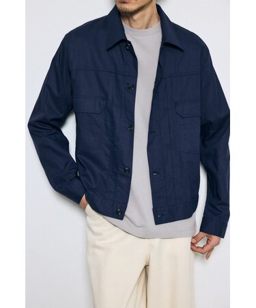 Gジャンタイプシャツブルゾン