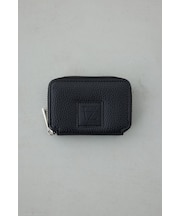 パッチ合皮ミニ財布