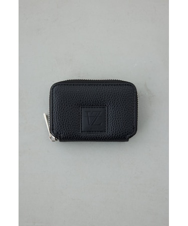 パッチ合皮ミニ財布