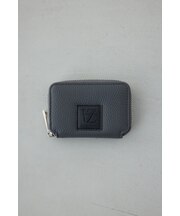 パッチ合皮ミニ財布