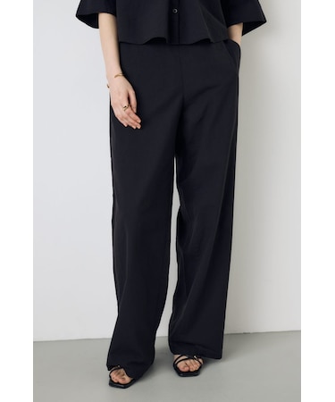 フレンチリネンCOOLMAXイージーパンツ