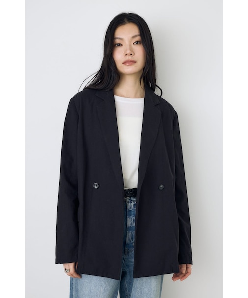 フレンチリネンCOOLMAXテーラードジャケット