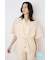 COMFORA AIRウエストマークブラウス