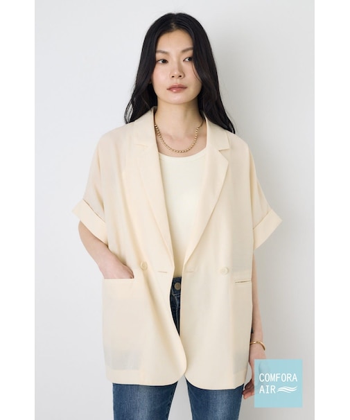 COMFORA AIRハーフスリーブジャケット