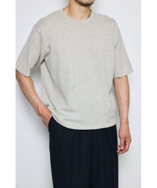 リネンブレンドニットTシャツ