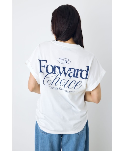 バックプリントTシャツ