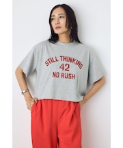 カスレプリントTシャツ