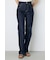 【WEB限定】AZUL DENIM センタープレスストレートデニム ロング丈