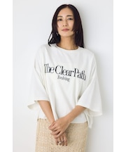 刺繍ロゴTシャツ