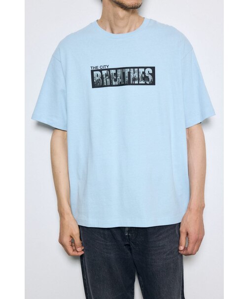 ボックスロゴTシャツ