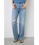 AZUL DENIM ダメージストレートデニム