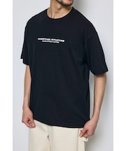 配色メッシュロゴTEE