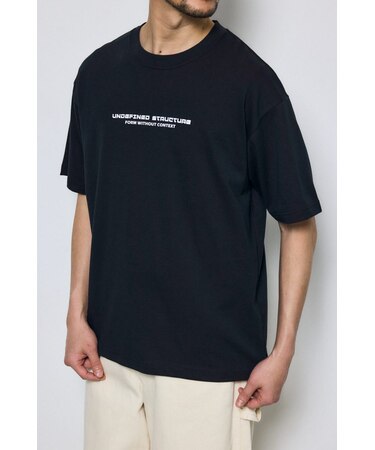配色メッシュロゴTEE