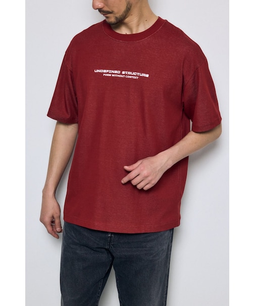 配色メッシュロゴTEE