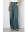 AZUL DENIM ハイウエストワイドデニム