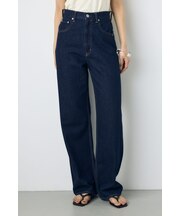 AZUL DENIM ハイウエストワイドデニム