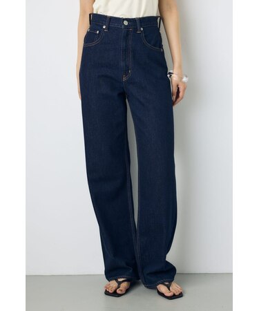 AZUL DENIM ハイウエストワイドデニム