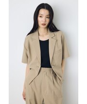 クロップドハーフスリーブジャケット