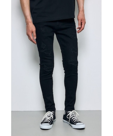 AZUL DENIM リペアスキニー