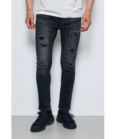 AZUL DENIM リペアスキニー
