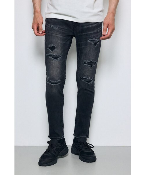 AZUL DENIM リペアスキニー