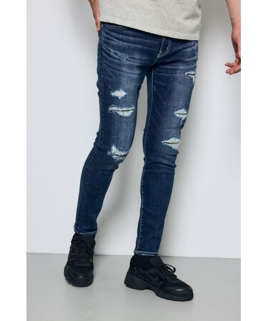AZUL DENIM リペアスキニー