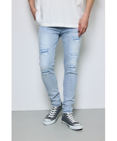 AZUL DENIM リペアスキニー