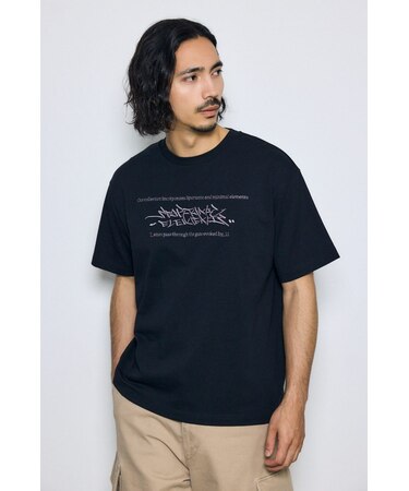 エンブロイダリーロゴTシャツ