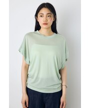 ドレープフレンチスリーブTシャツ