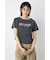 フロントギャザーカラーロゴTシャツ