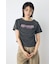 フロントギャザーカラーロゴTシャツ