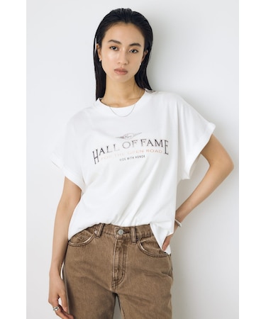ヴィンテージライクプリントTシャツ