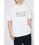 引き揃え天竺Didn't care Tシャツ