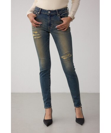 AZUL DENIM リペアスキニーデニム