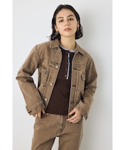 AZUL DENIM タイトフィットデニムジャケット