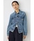 AZUL DENIM タイトフィットデニムジャケット